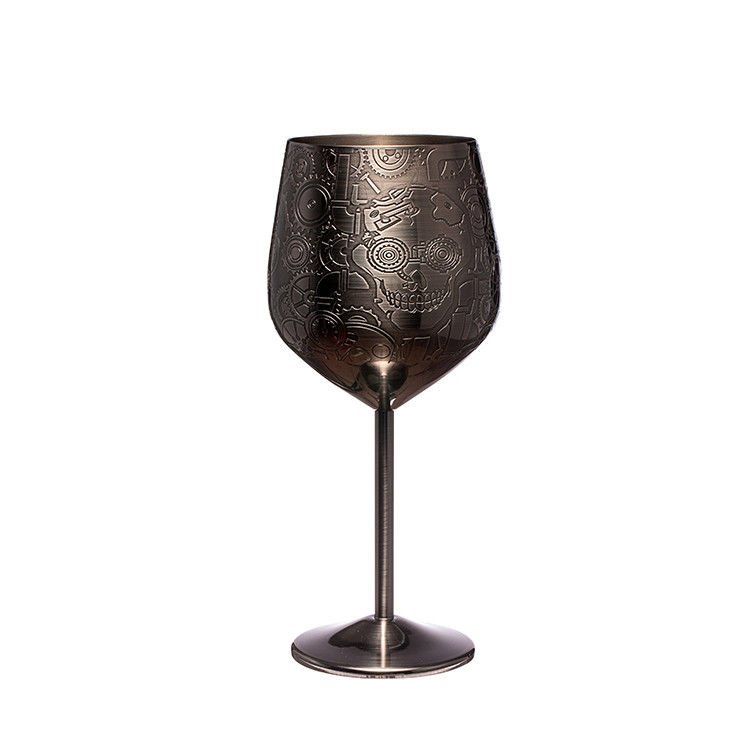 Roestvrij staal wijnglas 18 oz Onbreekbare wijnbeker voor indoor outdoor events