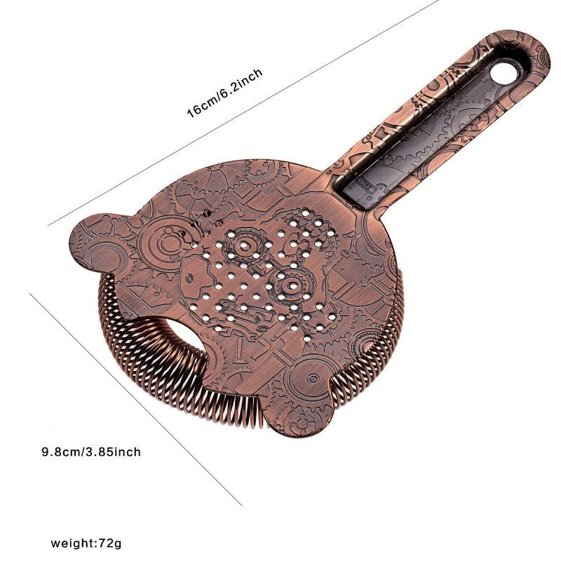 Roestvrij staal Cocktail strainer Bar Tool Hawthorne strainer Julep strainer Fijne mesh strainer