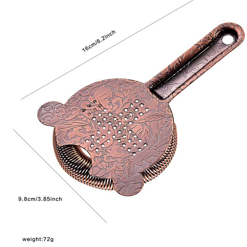 Cocktail strainer Bar van roestvrij staal Cocktail strainer Filtergereedschap voor Bar Restaurant Home