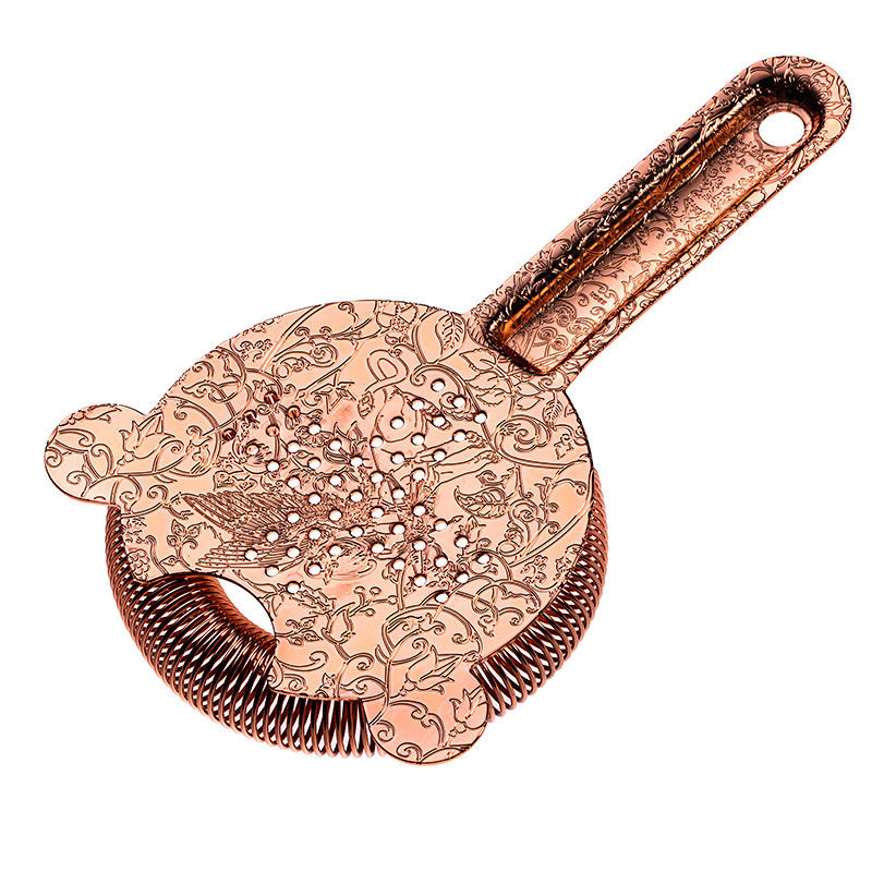 Hawthorne strainer voor barkeepers koper roestvrij staal cocktail strainer voor dranken