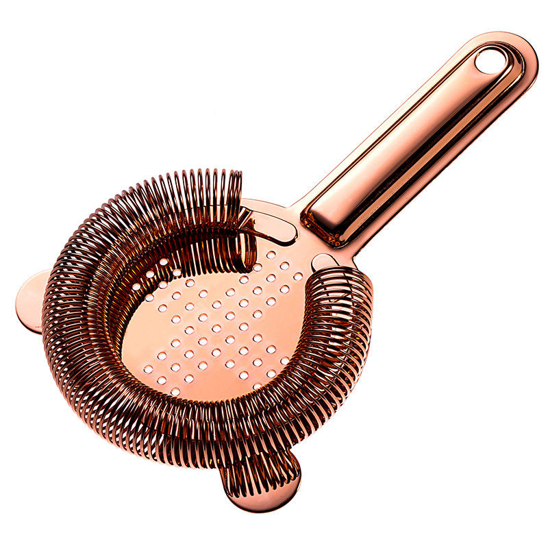 Hawthorne strainer voor barkeepers koper roestvrij staal cocktail strainer voor dranken