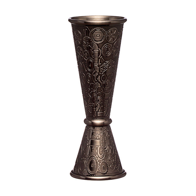 Premium 304 roestvrij staal Jigger Premium en Heavy Duty 2 OZ 1 OZ met afmetingen binnen