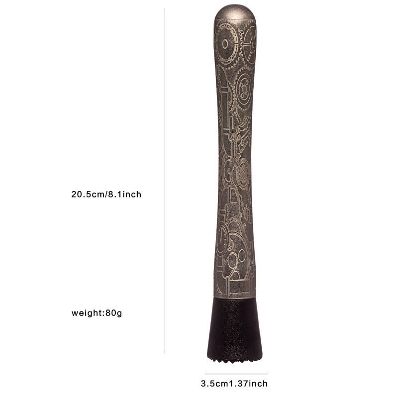 8 inch professionele Muddler voor Cocktails Set roestvrij staal Muddler ouderwetse Cocktail Kit ijsbreker