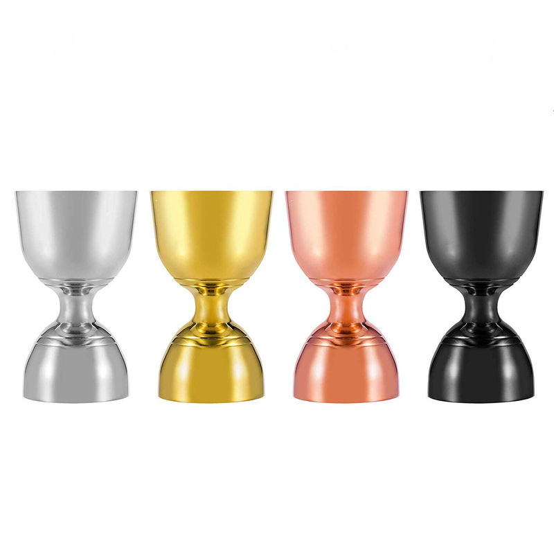 Custom kleur 304 roestvrij staal Jigger voor bartending party