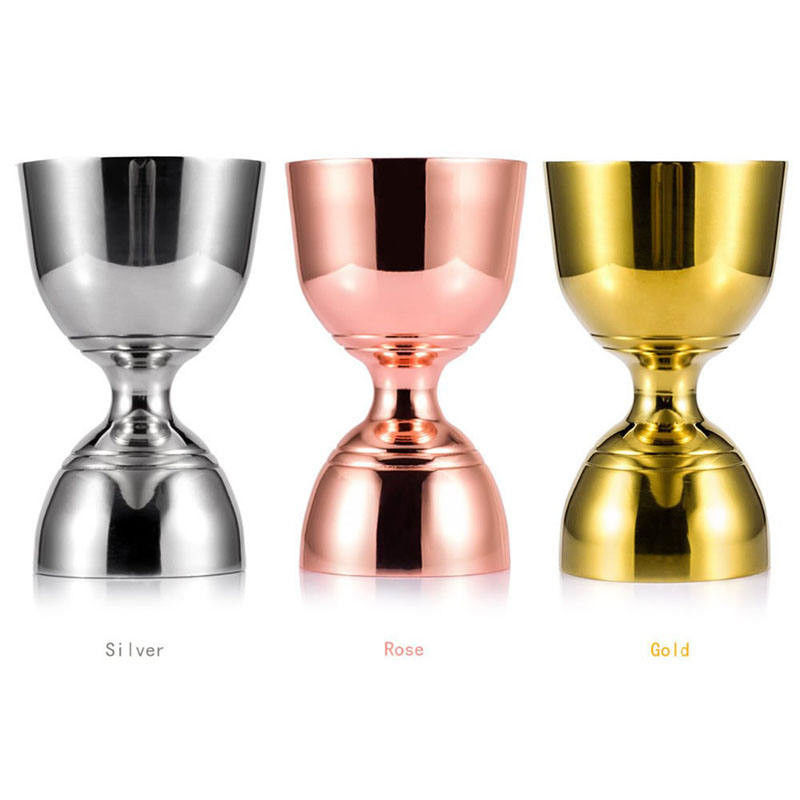 Custom kleur 304 roestvrij staal Jigger voor bartending party