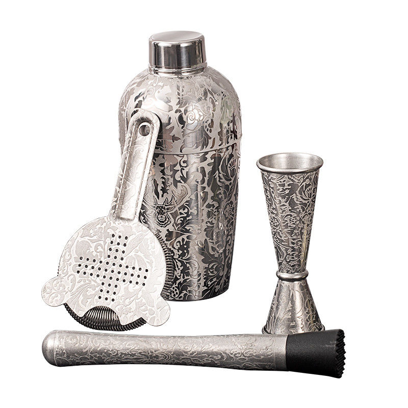 Stag Style Roestvrij staal huishoudelijk mixtechniek Drink Cocktail Mixer Set