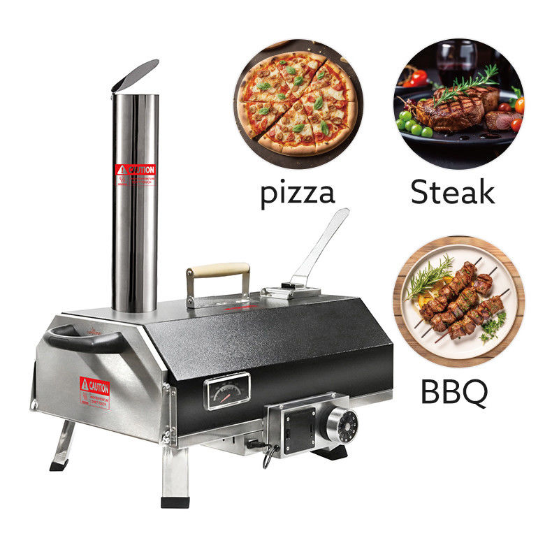 Outdoor pizzaoven Houtgebrandde broodroosters Pizzaovens Authentieke stenen gebakken pizza's Voor achtertuin camping